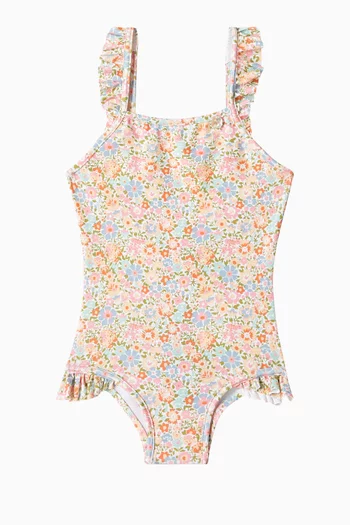 Floral One-piece Swimsuit