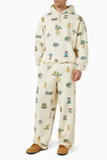 x Angelo Baque Washed Pants in Cotton-blend