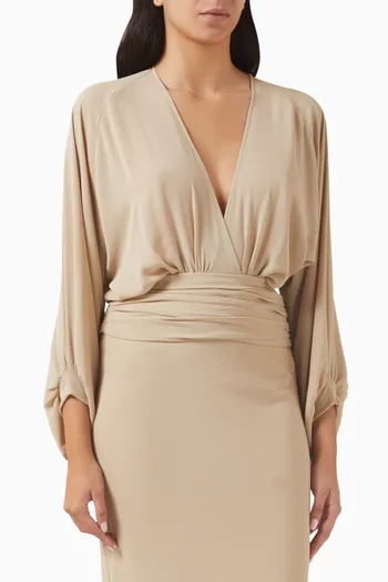 Noelle Wrap Top