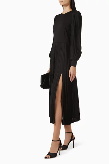 فستان ريدي متوسط الطول فيسكوز وجيرسيه