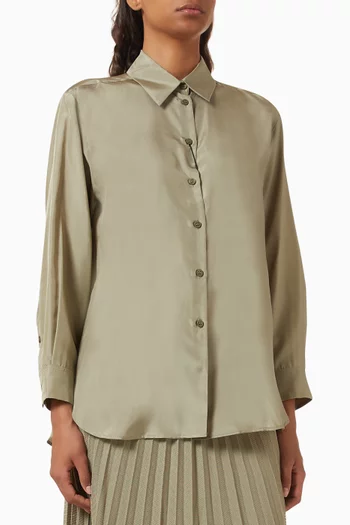 قميص اليك حرير