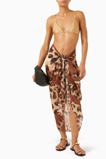 Ruby Long Sarong Pareo