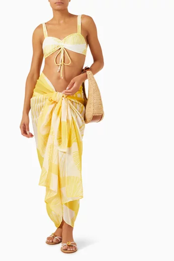 Ruby Long Sarong Pareo