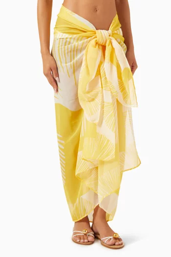 Ruby Long Sarong Pareo