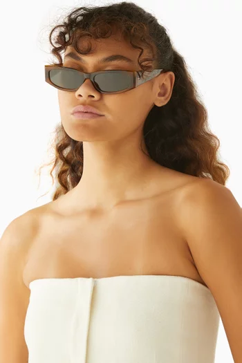 Everyday Rectangle Sunglasses in Acetate