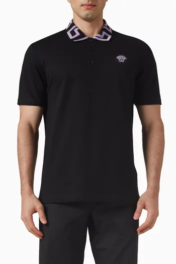 Mens versace polo hot sale