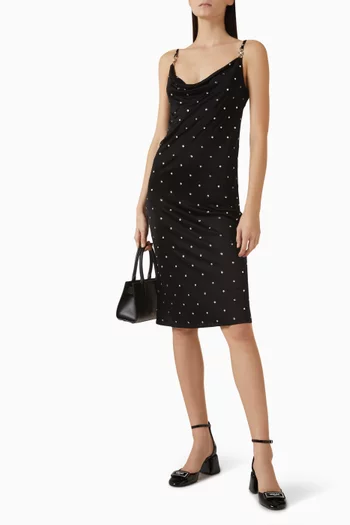 Cielo Stellato Slip Midi Dress