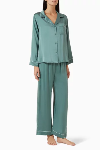 Inez Pyjama Set in Silk