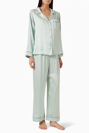 Inez Pyjama Set in Silk