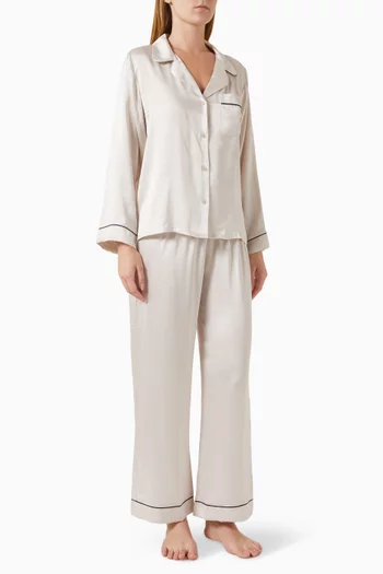 Inez Pyjama Set in Silk