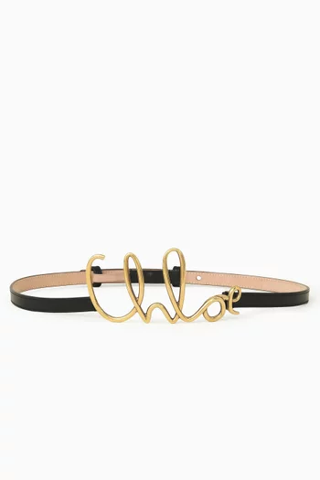 Iconic Belt in Leather