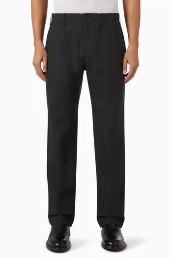 بنطال بتصميم عملي صوف استوائي