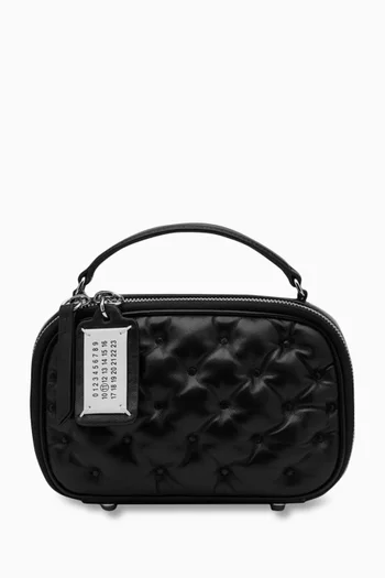Mini Glam Slam Camera Belt Bag in Quilted Nappa
