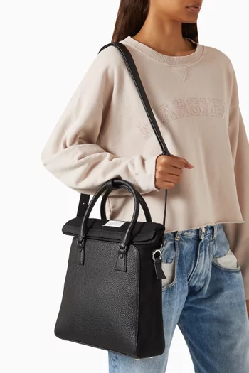 Backpack in Grained Leather
