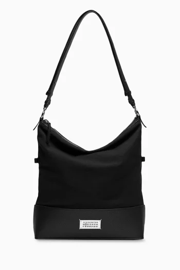 Medium 5AC Hobo Bag in Cotton Blend