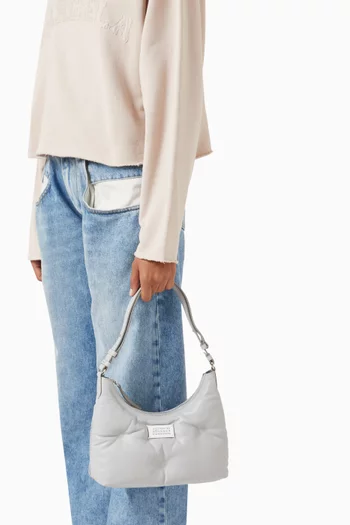 Small Glam Slam Hobo Shoulder Bag in Nappa Leather