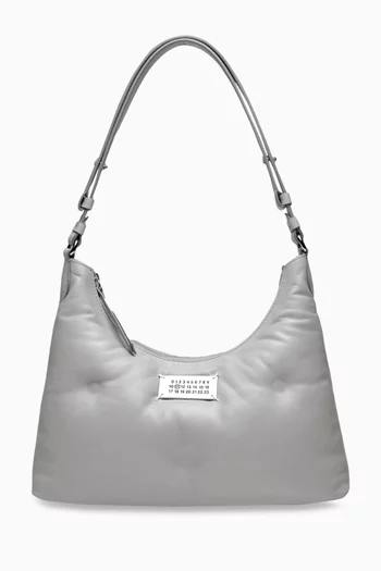 Small Glam Slam Hobo Shoulder Bag in Nappa Leather
