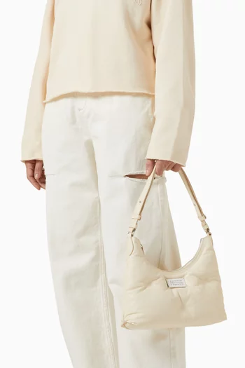 Small Glam Slam Shoulder Bag in Nappa