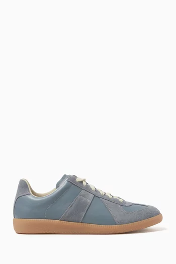 Replica Low-top Sneakers in Leather & Suede