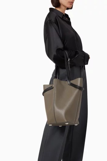 Medium Dress-age Handbag in Leather