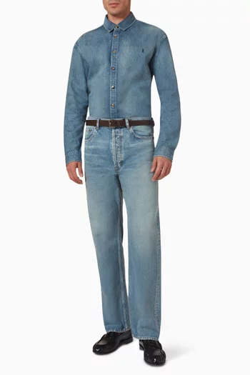 Cassandre Shirt in Cotton-denim