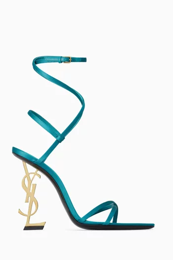 Opyum 110 Sandals in Satin Crepe