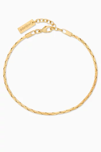 Cobra Chain Bracelet in Metal