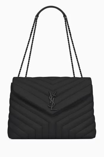 Loulou Medium Bag in Quilted Leather
