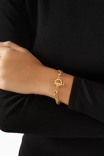 Cassandre Chain Bracelet in Gold-tone Metal