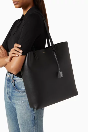 Shopping Tote Bag in Leather