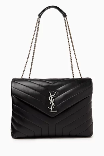 Loulou Medium Bag in Quilted Leather