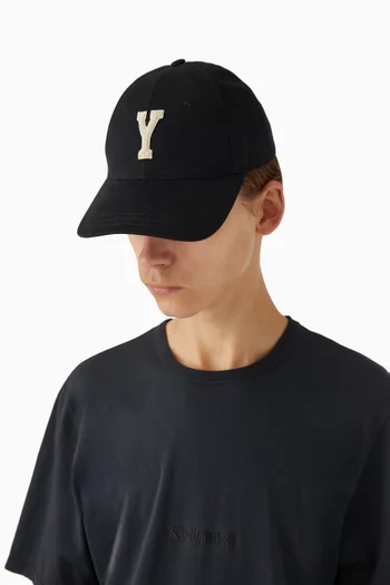 Y Varsity Cap in Cotton