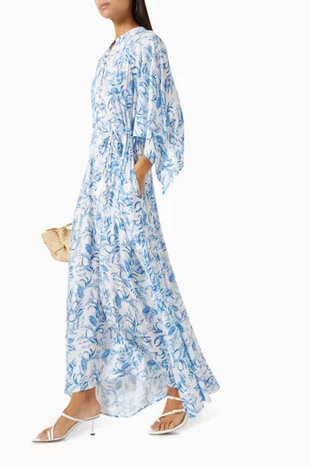 Edith Maxi Dress in Viscose