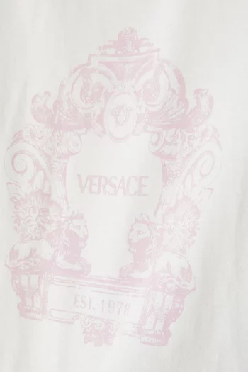 Logo Print T-Shirt in Cotton