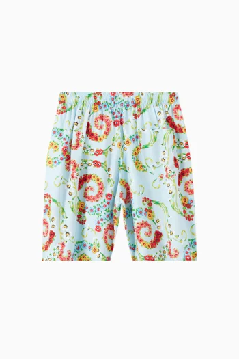 Barocco Shorts in Viscose