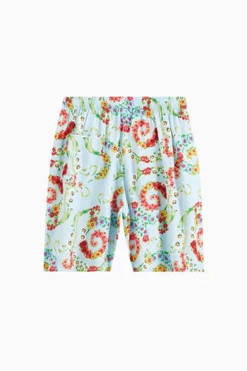 Barocco Shorts in Viscose