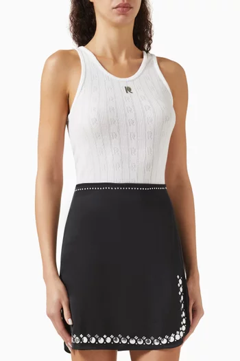 Logo Tank Top in Jersey
