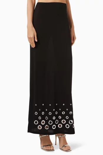 Tube Maxi Skirt in Jersey