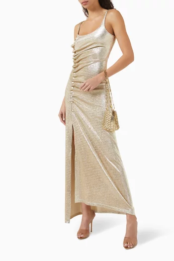 Button Maxi Dress