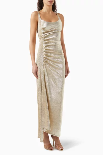 Button Maxi Dress