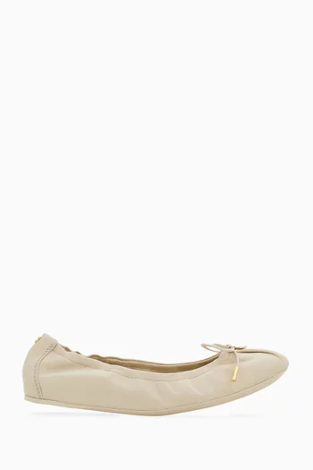 Joelle Ballet Flats in Leather
