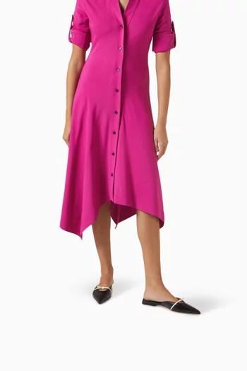 Mini Bow Mules in Leather