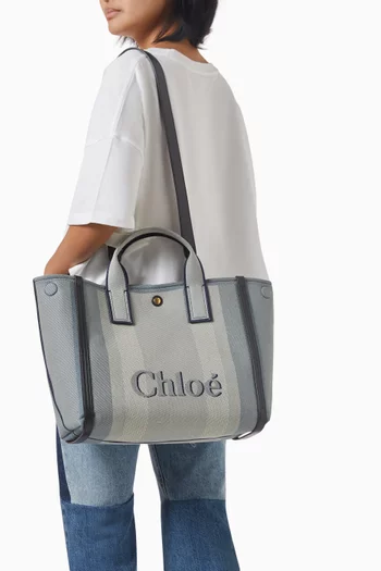 Chloé Carry Tote Bag in Canvas
