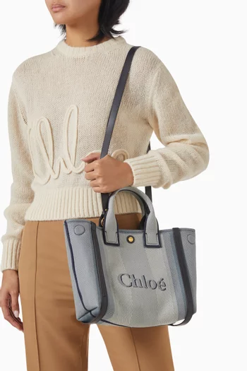 Small Chloé Carry Tote Bag in Canvas