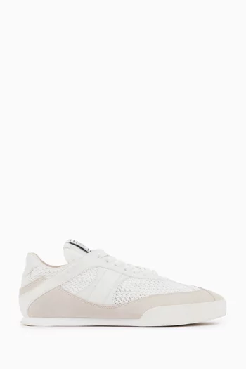 Kick Low-top Sneakers in Mesh & Leather