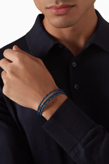 Braided Bracelet in Leather
