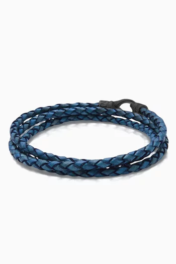 Braided Bracelet in Leather