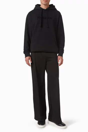 Pintuck Track Pants in Jersey