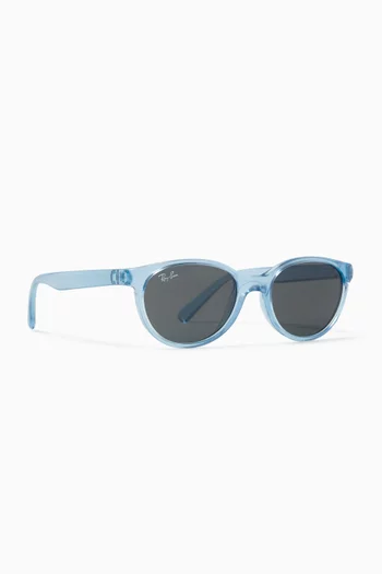 Round Sunglasses in Acetate