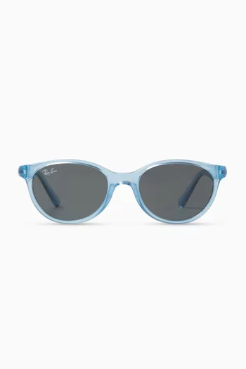 Round Sunglasses in Acetate
